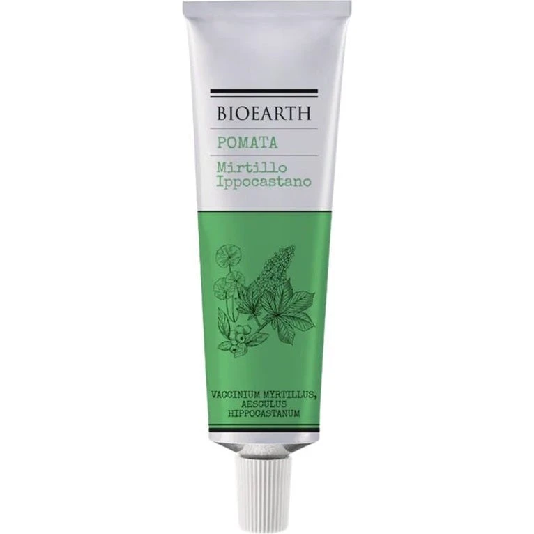 Bioearth Blåbær og hestekastanje salve 50 ml