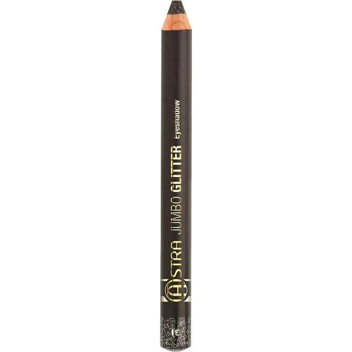 Astra Jumbo Glitter All Over - Sort Glansblyant