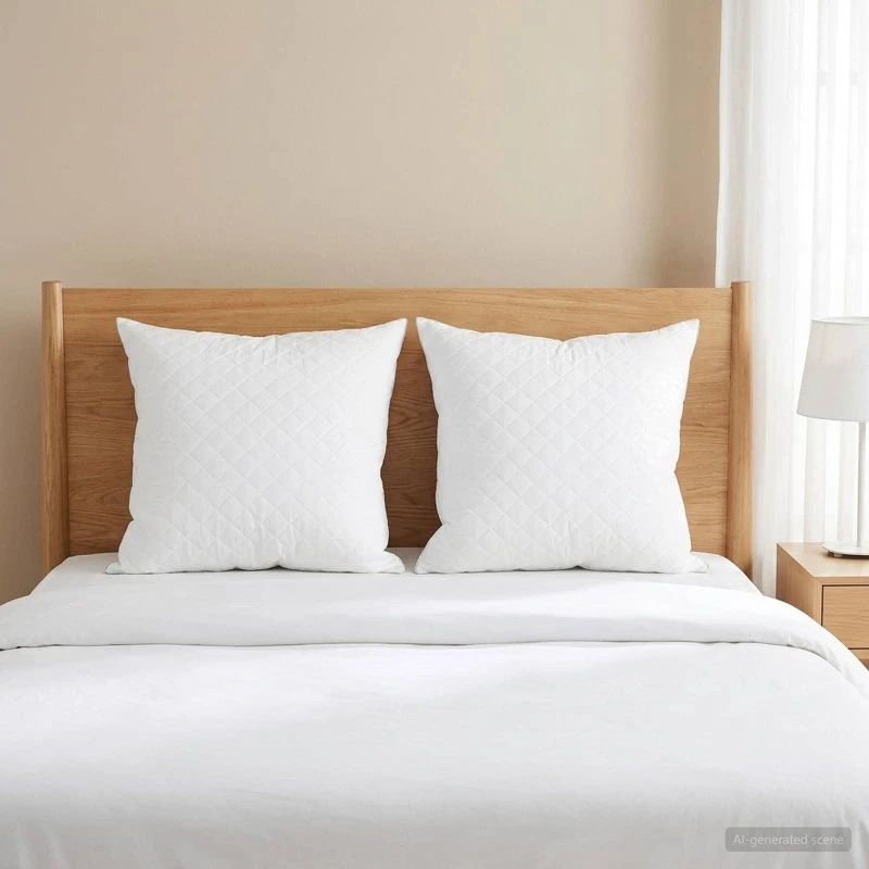 vidaXL FULDA Hovedpude 2 stk. 40x40 cm - 100% Gåsedun & Fjer