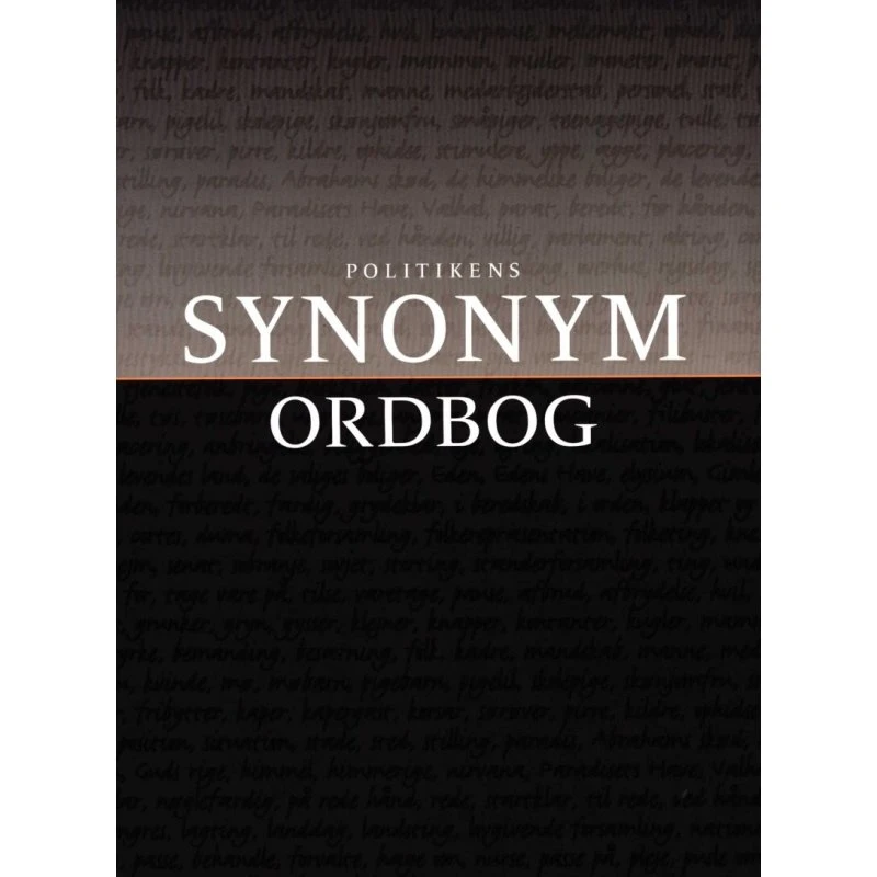 Politikens Synonymordbog - Jørgen Nørby Jensen