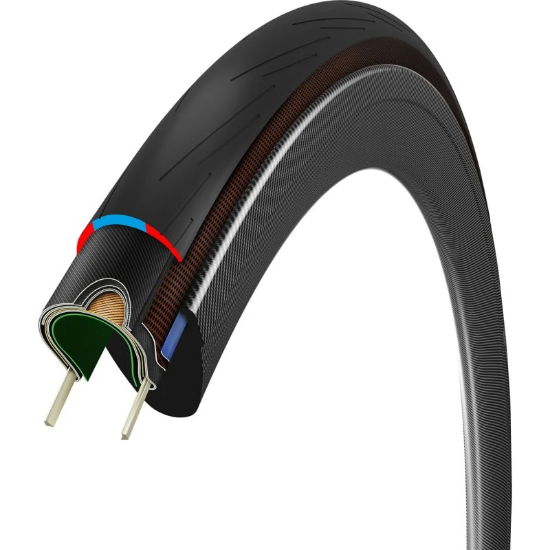Vittoria RideArmor Tubeless Ready 700x26c-38c - Sort