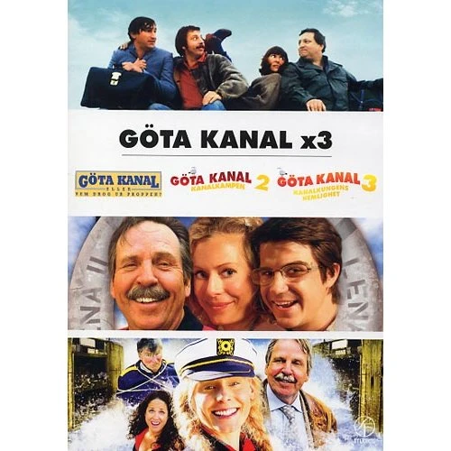 Göta kanal x 3 (2 DVD)