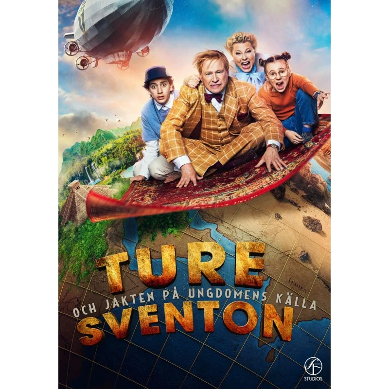 Ture Sventon og jagten på ungdommens kilde (2 DVD)