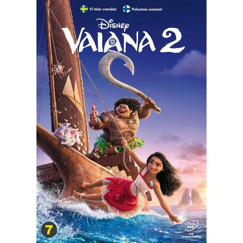 Vaiana 2 / Moana 2 (DVD) - Disney Animation Studio