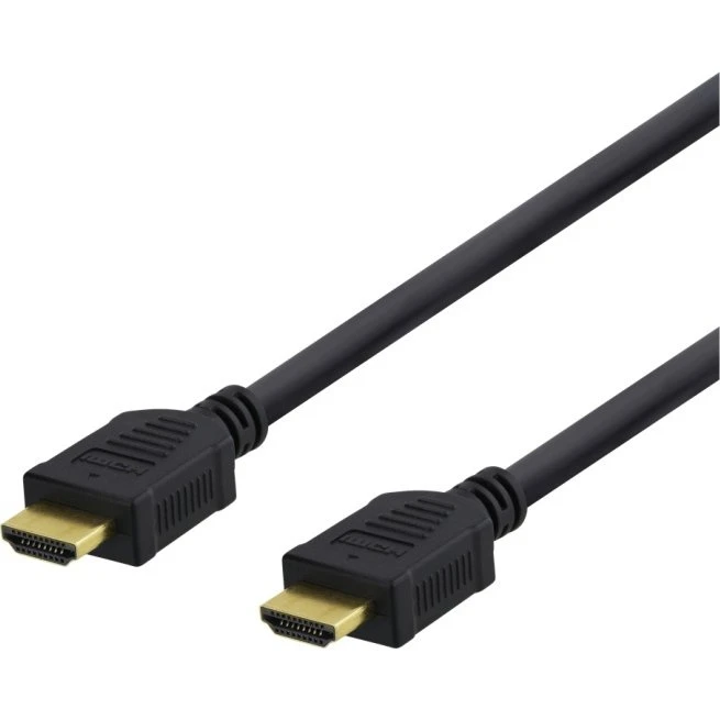 DELTACO High-Speed HDMI kabel, 7m, 4K UHD, sort