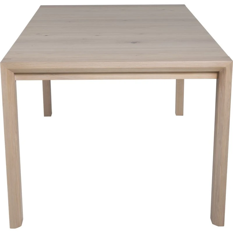 Venture Design Slider spisebord i hvidvasket egetræ (170-250 cm)