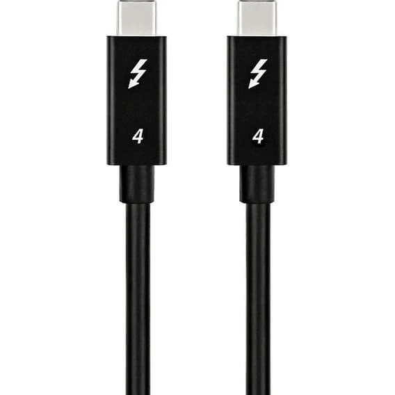 NÖRDIC Thunderbolt 4 USB-C Kabel 1m - 40Gbps & 100W Opladning