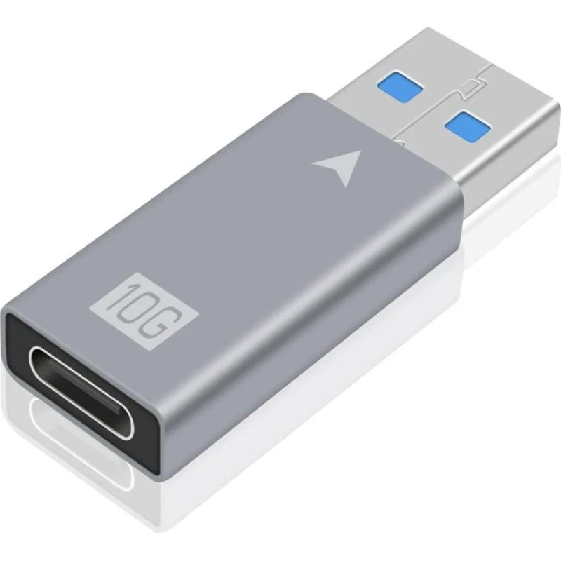 NÖRDIC USB-C til USB-A adapter 10Gbps metal