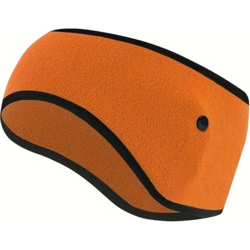 Fleece-pandebånd - Orange - Polyester