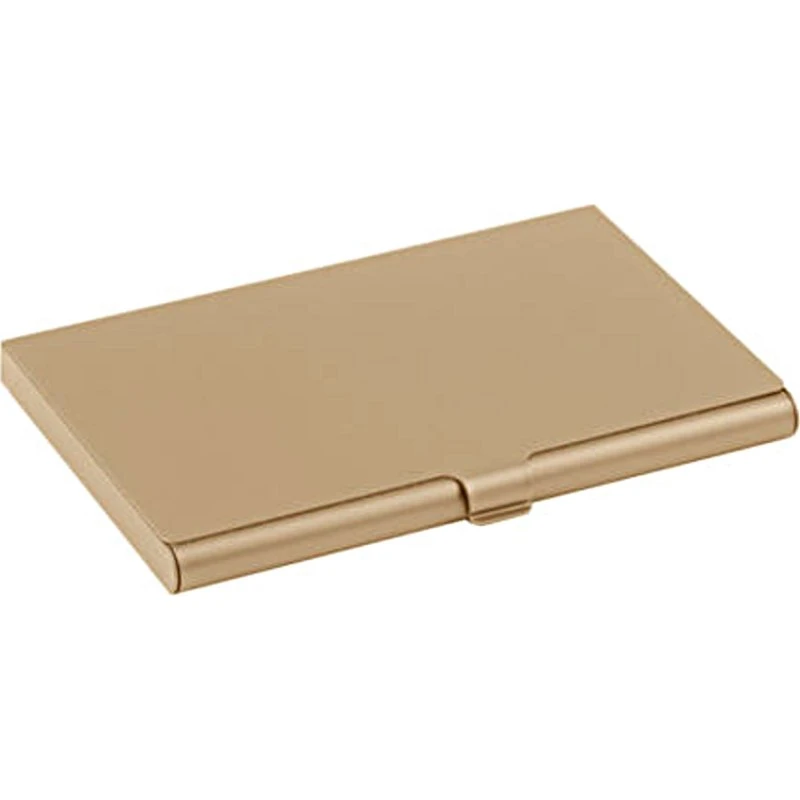 Glat aluminium kortholder - Beige