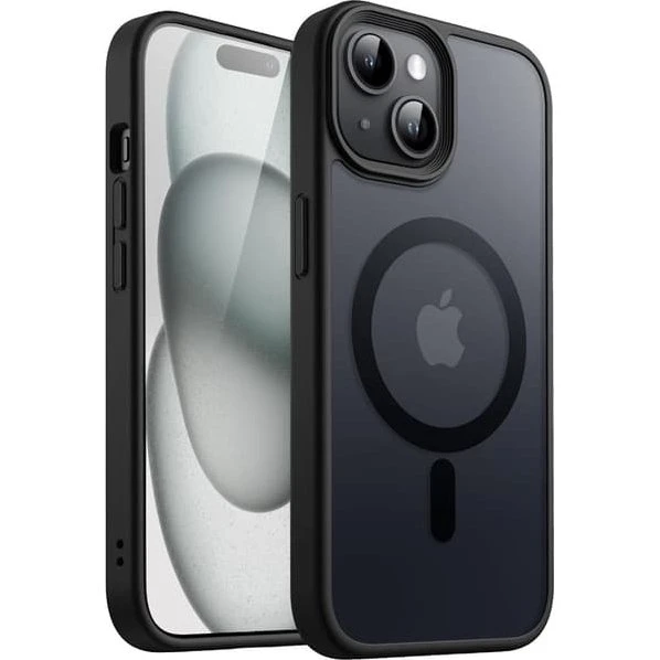 MagSafe-etui til iPhone 15, sort