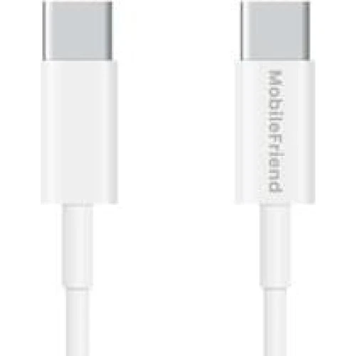 MobileFriend USB-C til USB-C kabel, 2 meter (2 stk.)