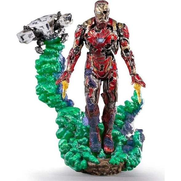 Iron Studios Marvel Spider-Man: Far From Home Statue - Iron Man Illusion