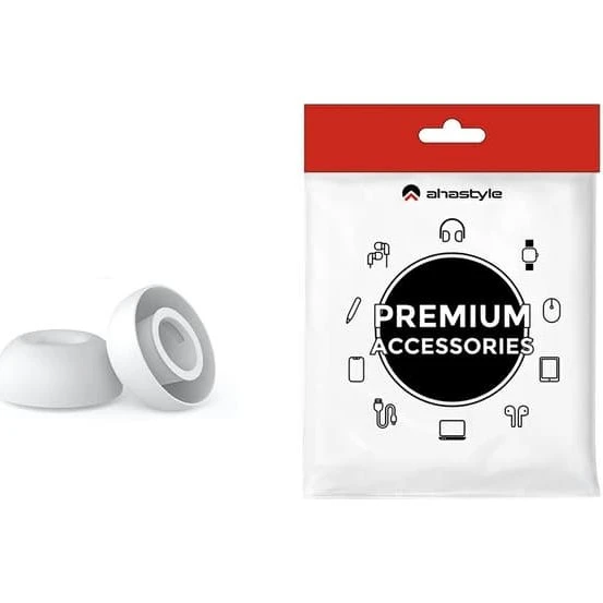 SKALO AHASTYLE WG187 Silikone Ørepuder til AirPods Pro 3 - Hvid - Small