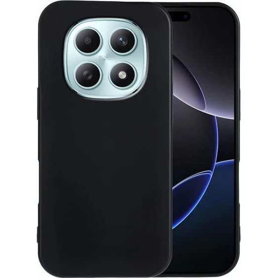SKALO Matsort Ultratyndt TPU Cover til Xiaomi Redmi Note 15 5G