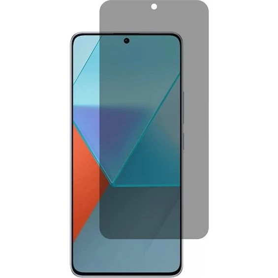 SKALO Privacy Skærmbeskyttelse til Xiaomi Redmi Note 15 Pro 5G - Sort