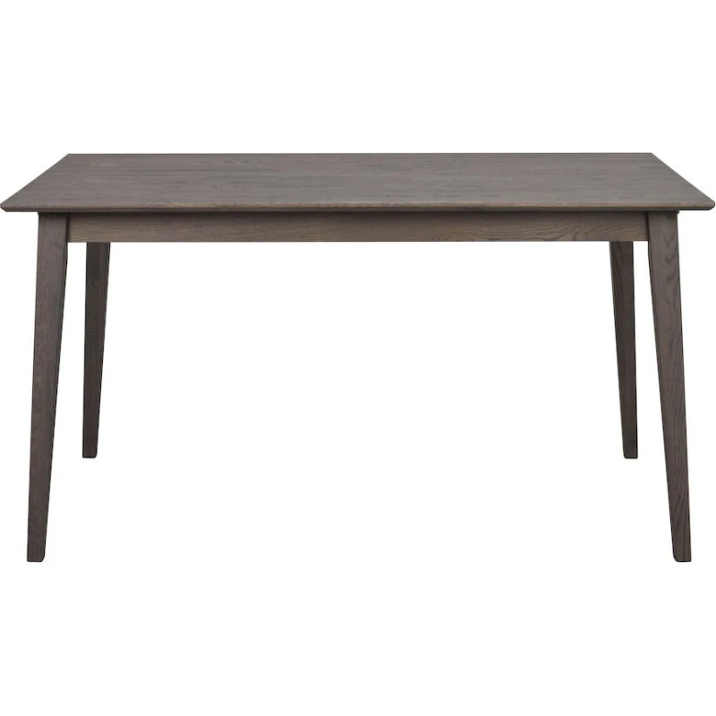Rowico Filippa spisebord i massiv eg 140x90 cm mørkebrun