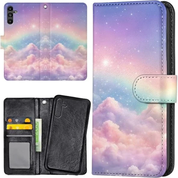 Samsung Galaxy A17 5G Cover - Rainbow Clouds Pungcover