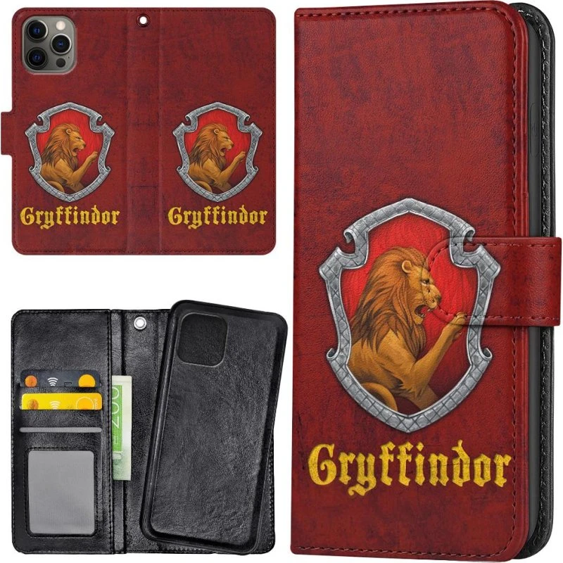 Harry Potter Gryffindor Etui til iPhone 14 Pro Max