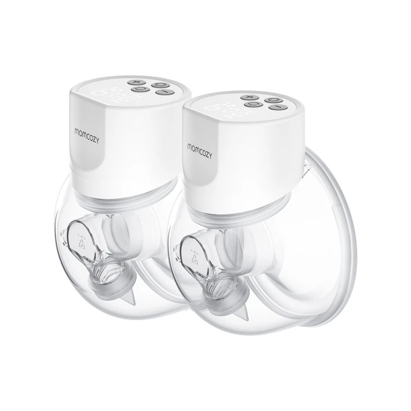 Momcozy S12 Pro Dobbelt Bærbar Brystpumpe - Hvid