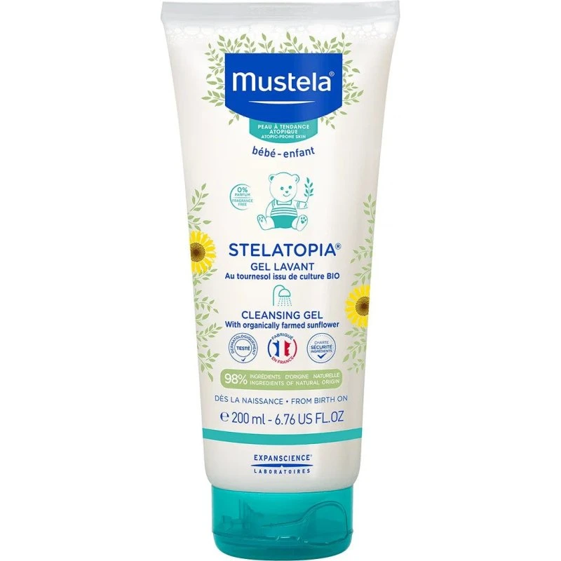 Mustela Stelatopia Bébé Cleansing Gel 200 ml