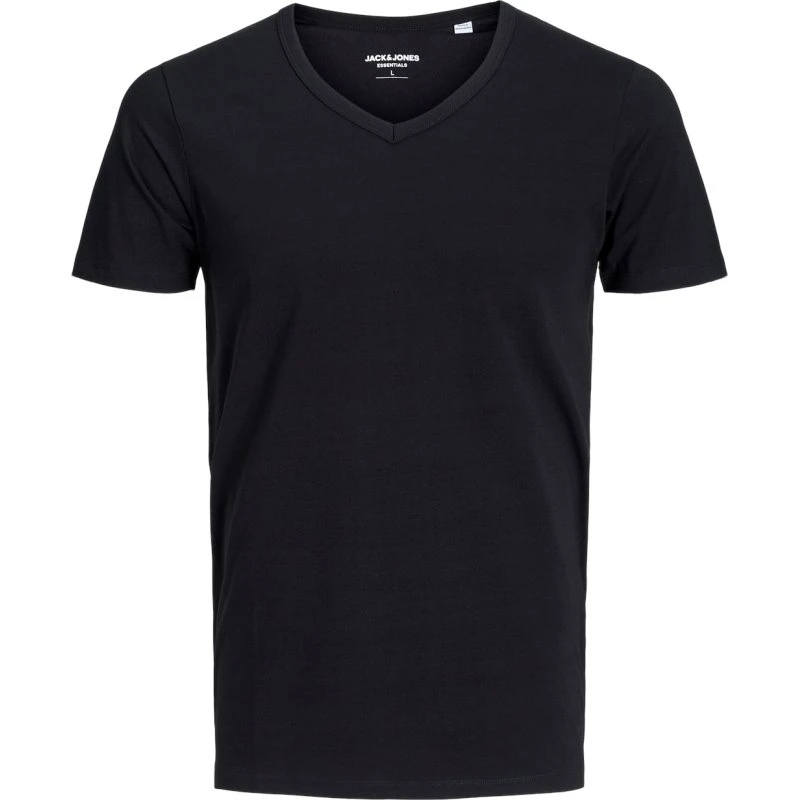 Jack & Jones Jjebasic V-hals T-shirt - Sort