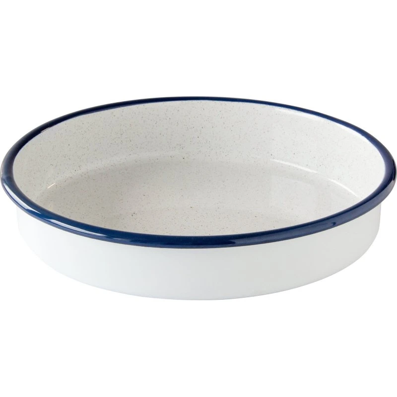 Kockums Jernverk Rundt ovnfast fad, Kockums White, 28 cm