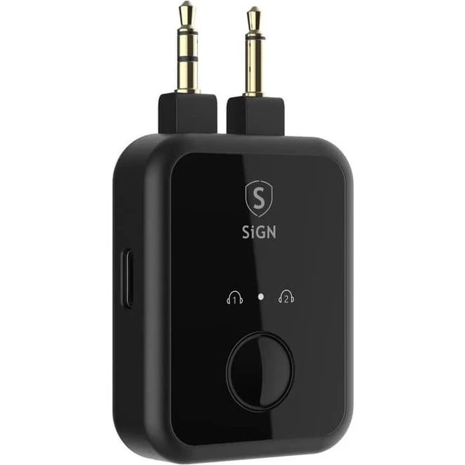 SiGN Flyadapter til trådløse hovedtelefoner