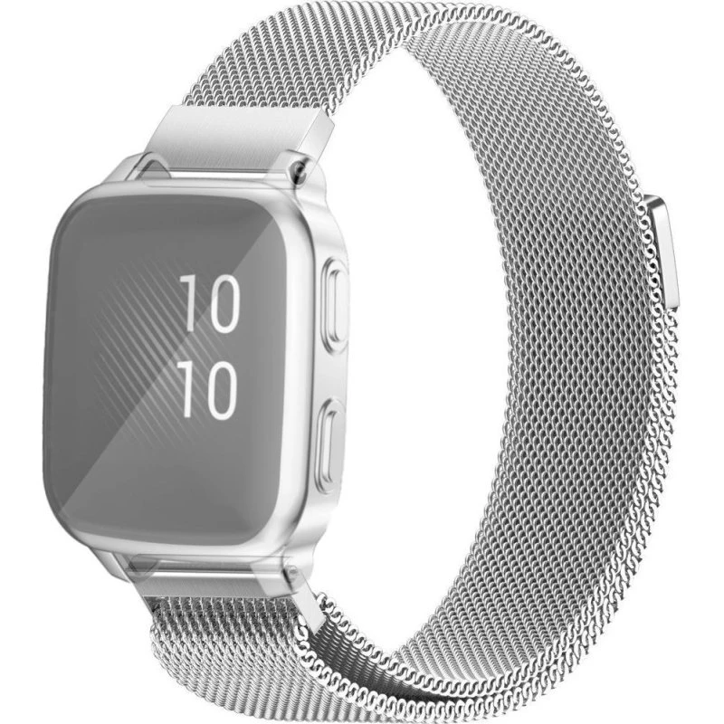SKALO Milanese Loop til Garmin Venu Sq/Sq Music - 20 mm