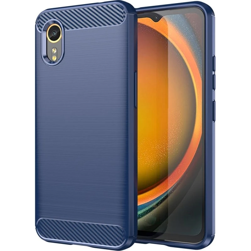SKALO Samsung Xcover 7 Armor Carbon TPU-cover