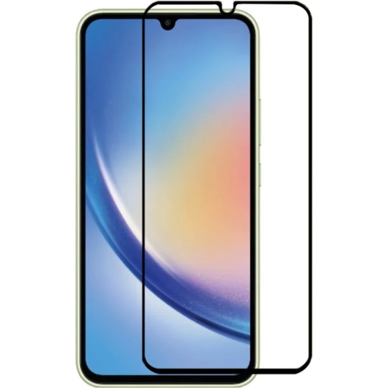 SKALO Samsung Galaxy A35 5G Full-Fit Hærdet Glas Skærmbeskyttelse