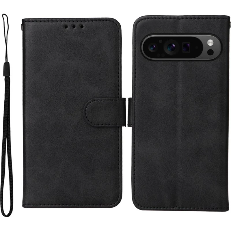 SKALO Pungetui i PU-læder til Google Pixel 9 Pro XL