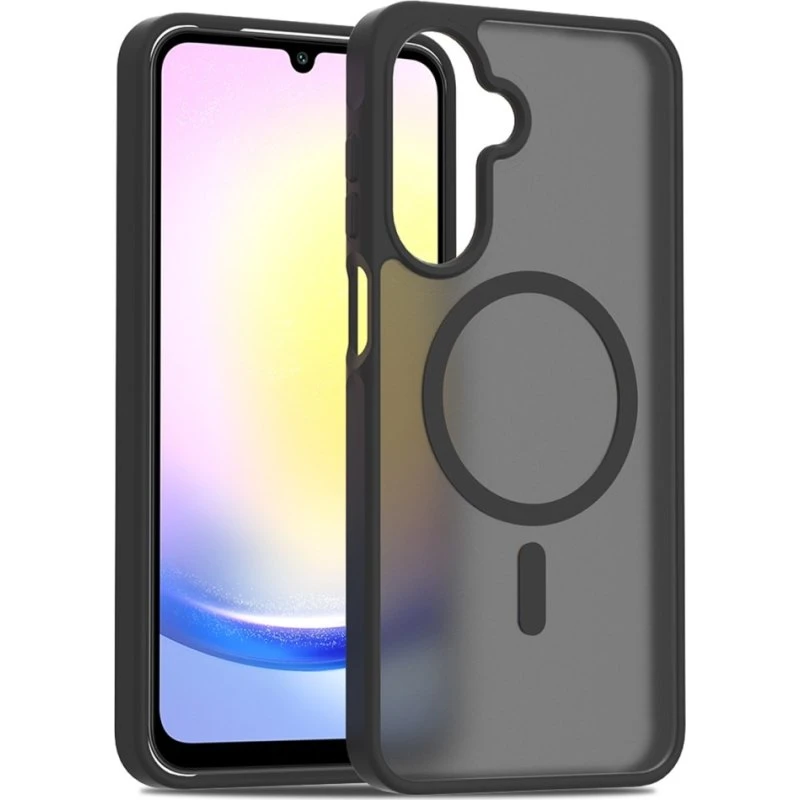 SKALO Samsung A26 5G Skin-touch Hybrid Cover - Sort