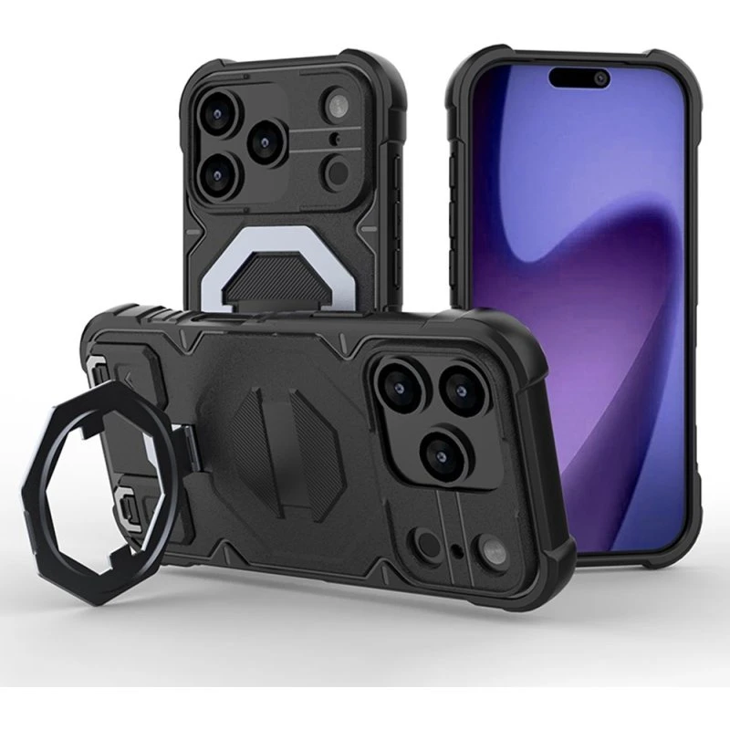 SKALO iPhone 17 Pro Max Armor Matrix Cover - Sort
