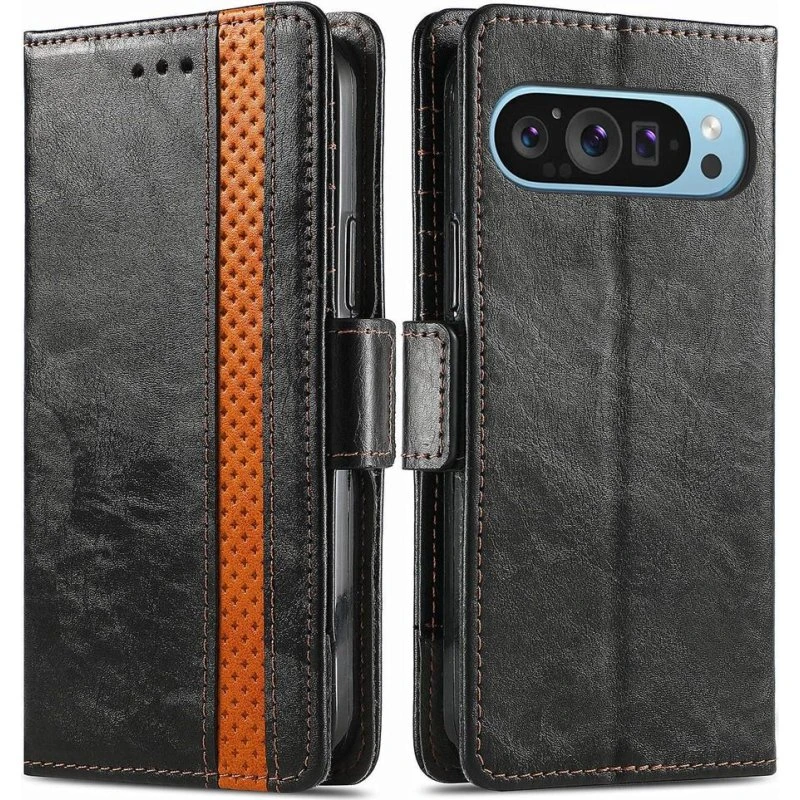 SKALO Google Pixel 10 CASENEO 002 Premium Flip Cover - Sort