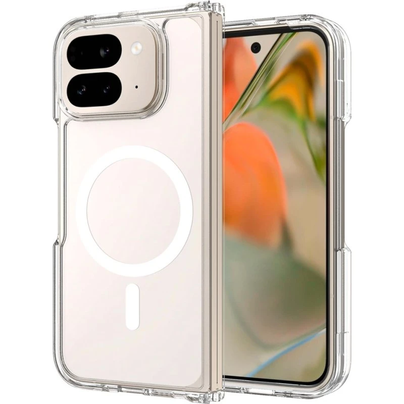 SKALO Google Pixel 10 Pro Fold Transparent TPU Cover - Gennemsigtig
