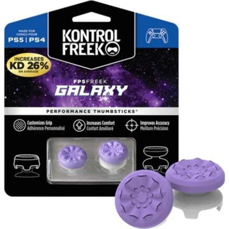 KontrolFreek Thumbstick Extender til PS4/PS5 - Lilla (2 stk.)