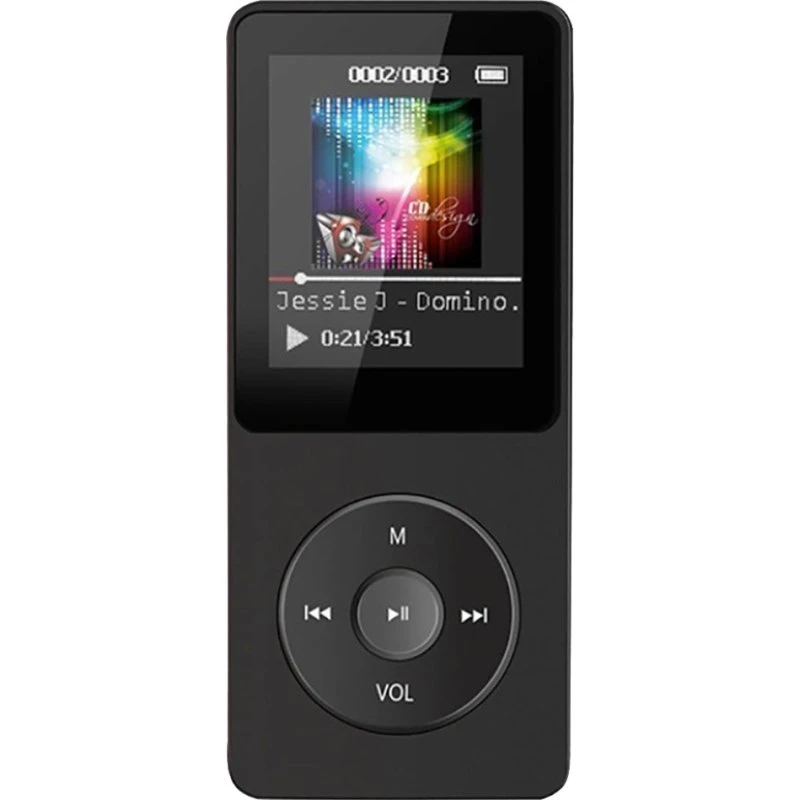 T1 MP4 Musikafspiller med 1,8" skærm og 64 GB hukommelse
