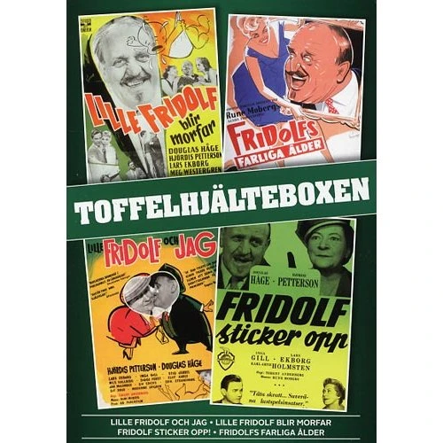 Lille Fridolf - Tøffelhelteboksen (4 DVD)