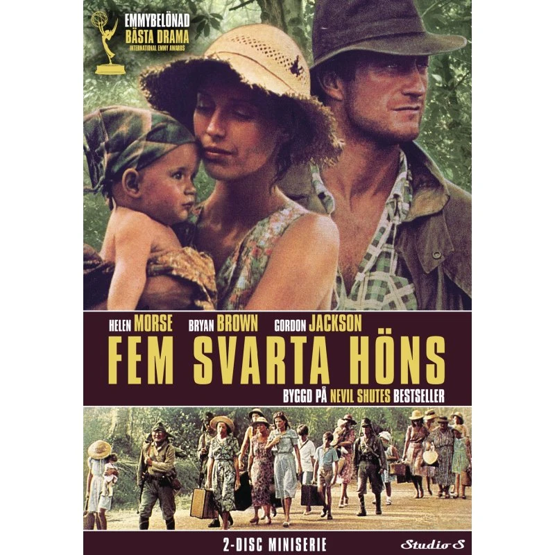 Fem sorte høns: Miniserien / A Town Like Alice (2 DVD)