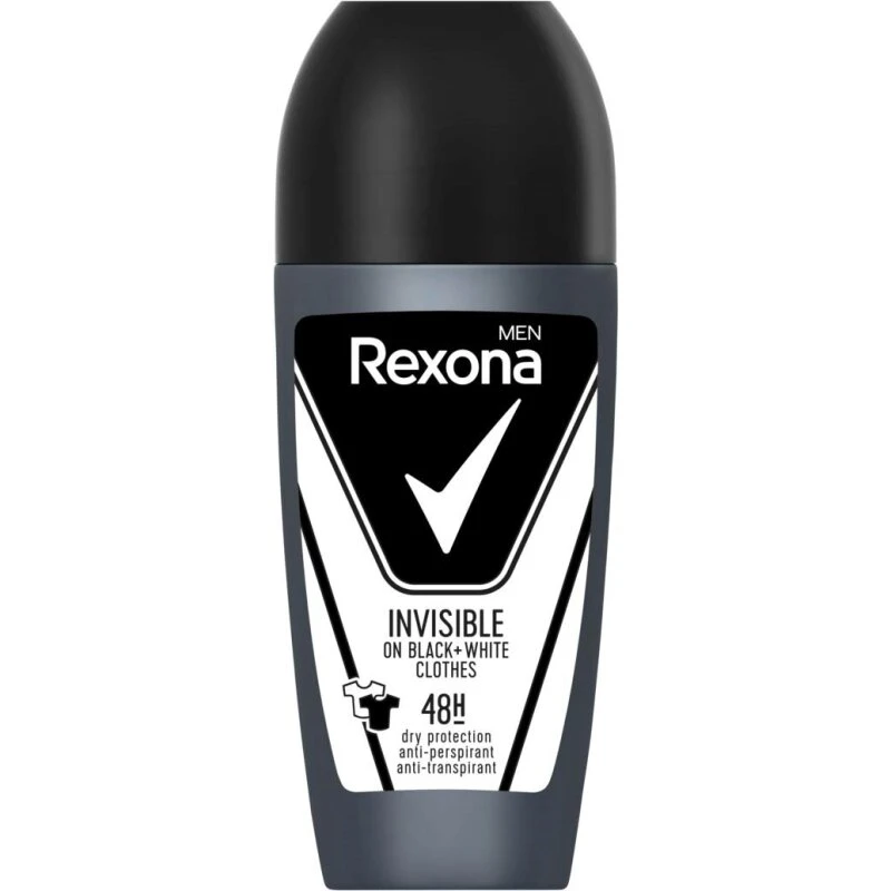Rexona Men Invisible 48h Roll-on 50 ml — Anti‑marks