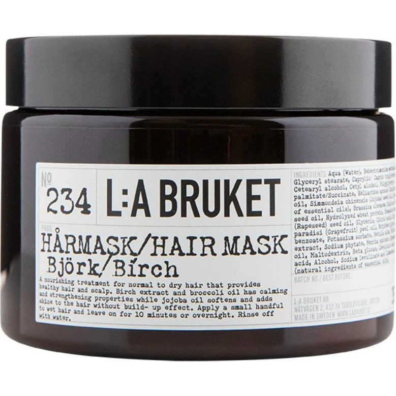 L:a Bruket 234 Hair Mask Birch 350 g