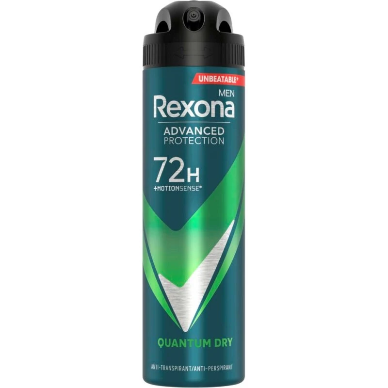 Rexona Men Quantum Dry antiperspirant spray 150 ml