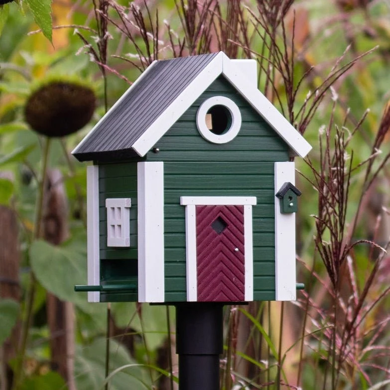 Wildlife Garden Multifuglehus Plus - Grøn Hytte