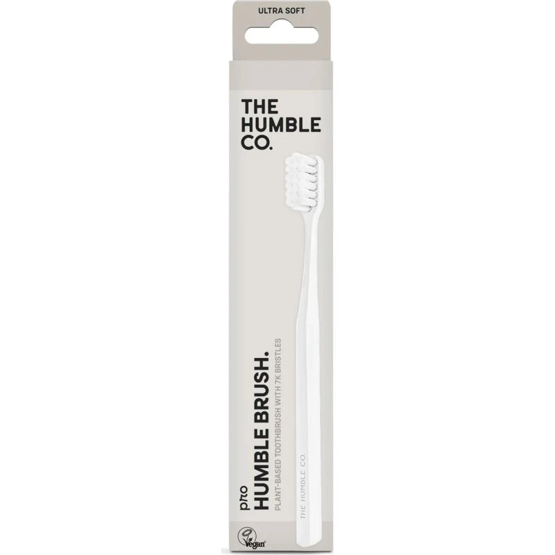 The Humble Co. Humble Brush Plant-based Tandbørste - Hvid