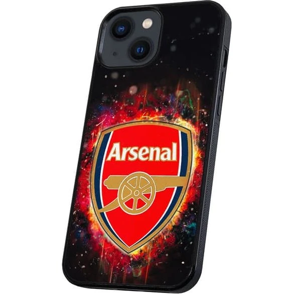 Arsenal Mobilcover til iPhone 13 - Sort
