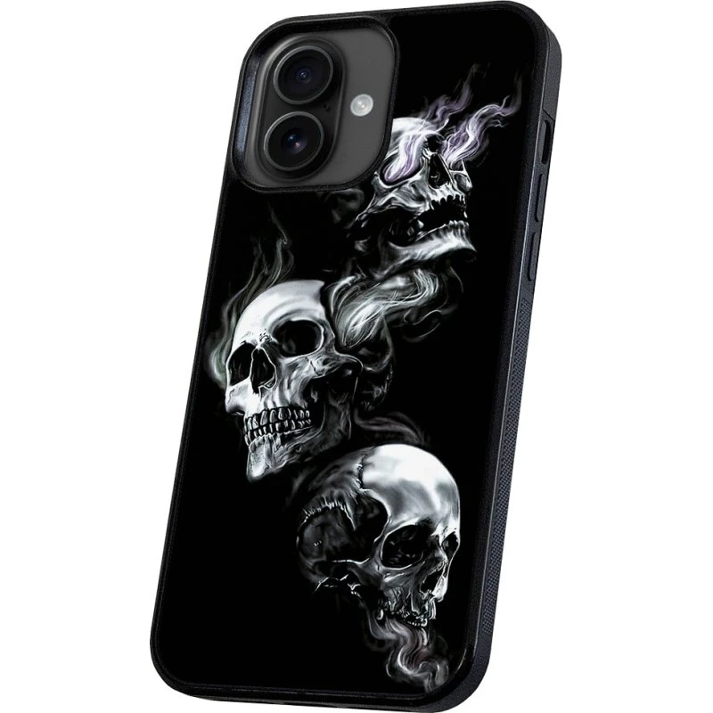 iPhone 17 Cover Skulls - Sort