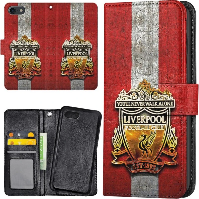 Liverpool Mobilcover med Pung til iPhone 7/8/SE