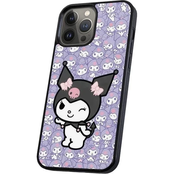 Kuromi Kitty Cover til iPhone 13 Pro Max - Sort