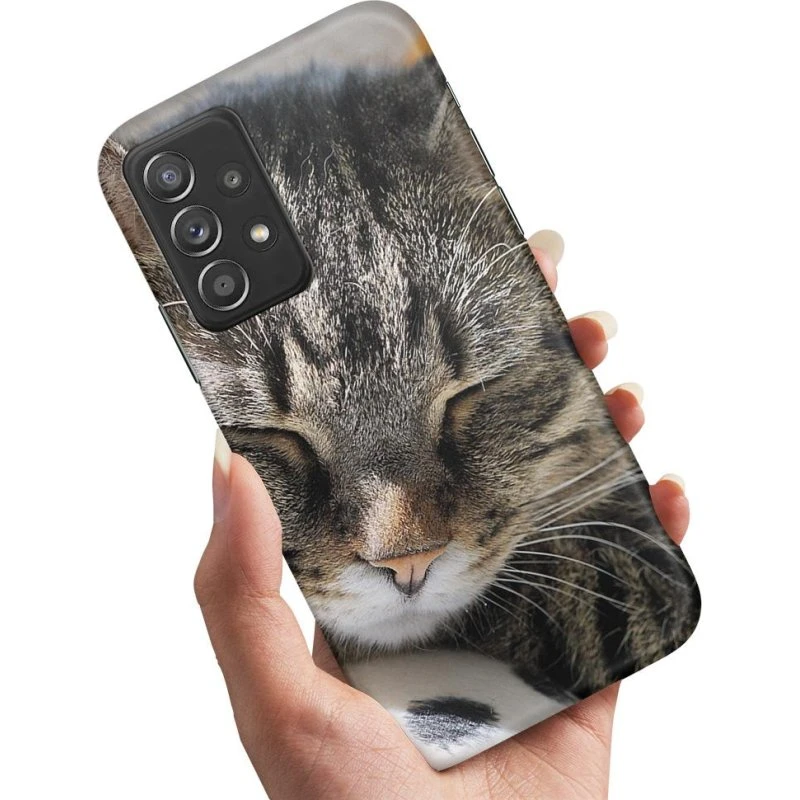 Samsung Galaxy A52 / A52s 5G Cover - Sovende Kat
